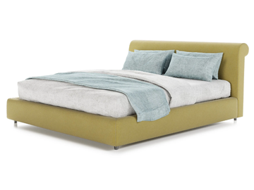 DREAM AWAY - Fabric double bed with upholstered headboard by Liu Jo Living Collection