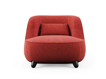 GRADISCA - Upholstered fabric armchair by Liu Jo Living Collection