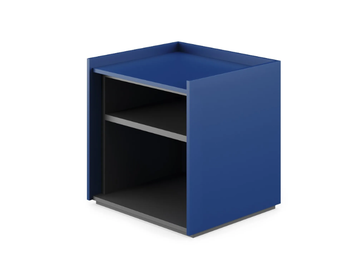 PIXI - Rectangular chipboard bedside table by Liu Jo Living Collection
