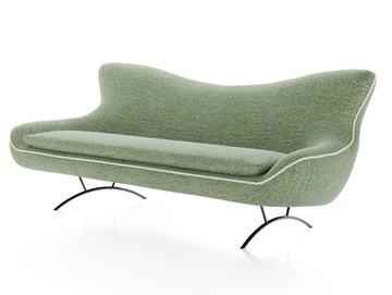 WARM HUG - 3 seater fabric sofa by Liu Jo Living Collection