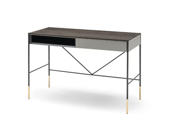 ERA - Wooden secretary desk with drawers by Living Divani
