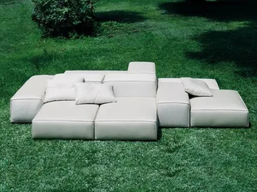 EXTRASOFT - Sectional sofa by Living Divani