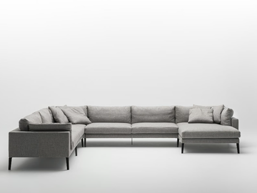 FLOYD-HI 2 SYSTEM - Sectional fabric sofa by Living Divani
