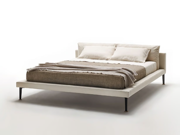FLOYD-HI - Fabric double bed by Living Divani