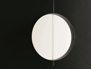 GALILEO - Round wall-mounted mirror by Living Divani