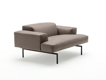 SUMO - Armchair with armrests by Living Divani