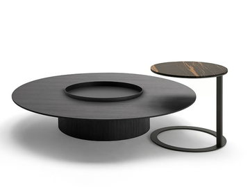 TETHYS - Round side table by Living Divani