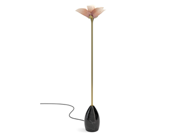 BLOSSOMS - Metal floor lamp by Lladró