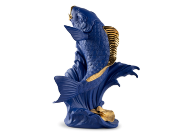 CARPA KOI - Porcelain decorative object by Lladró