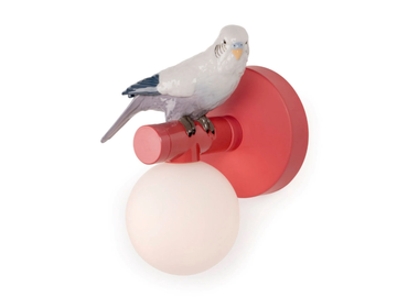 PARROT - Porcelain wall lamp by Lladró