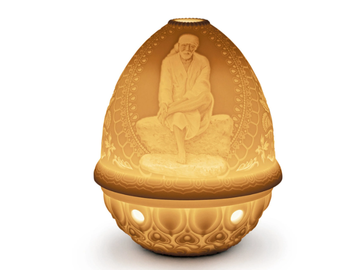 SAI BABA - Cordless porcelain table lamp by Lladró