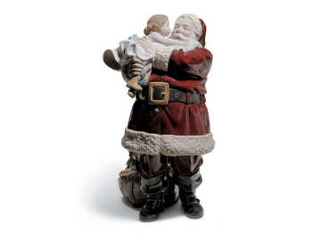 SANTA I'VE BEEN GOOD! - Porcelain decorative object by Lladró