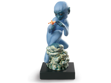 THE MONKEY - Porcelain decorative object by Lladró