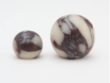 HUBBLE - Calacatta Viola marble furniture knob by Lo & Co Interiors