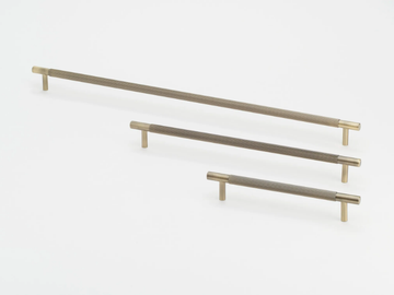 LINEAR - Brass Bridge furniture handle by Lo & Co Interiors