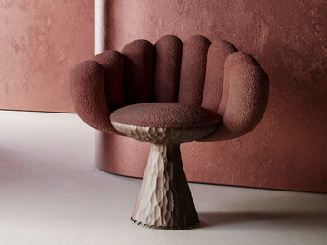 ANAR - Fabric easy chair by LO Contemporary