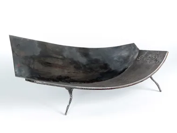 THE BENCH - Iron bench by LO Contemporary