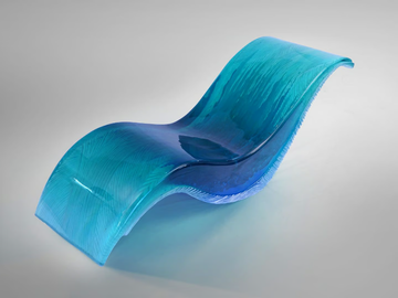 WAVE LOUNGE - Chaise longue by LO Contemporary
