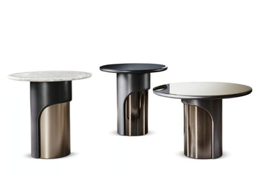 HARPER - Round coffee table by Longhi