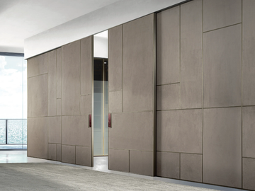 LAND - Leather door by Longhi