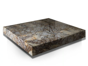 LIGHT - Marble coffee table by Longhi