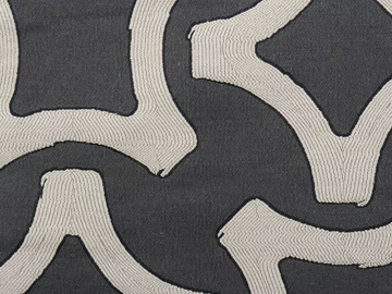 VISION - Jacquard fabric with graphic pattern by L'Opificio