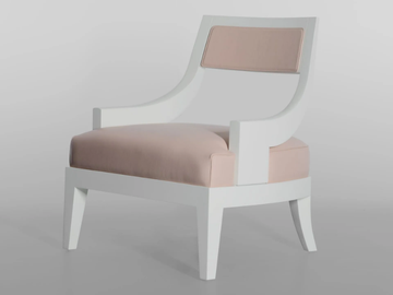FENN - Beech easy chair with integrated cushion by Lorenzo Tondelli