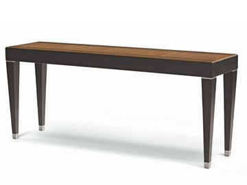 ALLEN - Rectangular oak console table by L'Origine