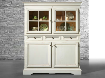 MONTEREY - Oak display cabinet by L'Ottocento