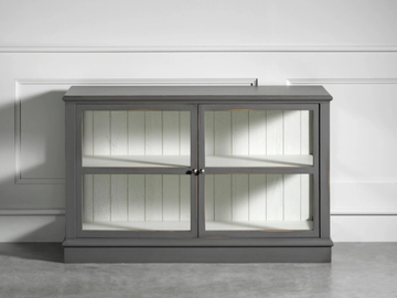 VERANDA - Wood and glass display cabinet by L'Ottocento