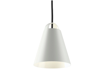 ABOVE - Aluminium pendant lamp by Louis Poulsen