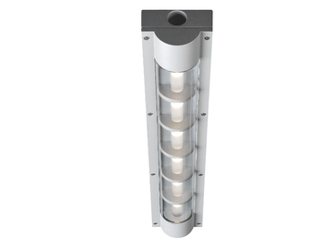 AL 600 - LED die cast aluminium outdoor ceiling lamp by Louis Poulsen