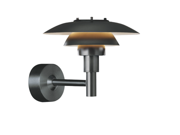 PH 3-2½ - Glass and Stainless Steel outdoor wall lamp by Louis Poulsen
