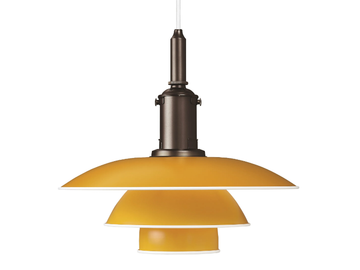 PH 3½-3 - Opal glass pendant lamp by Louis Poulsen