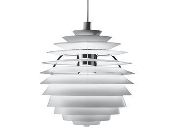 PH LOUVRE - LED aluminium pendant lamp by Louis Poulsen