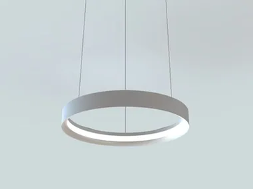 LBS - LED extruded aluminium pendant lamp by Lucifero's