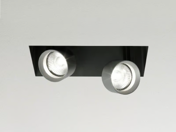 MINI INCAS - Recessed adjustable painted metal spotlight by Lucifero's