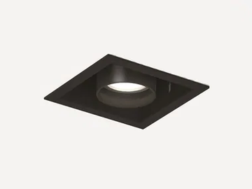 MINI SIGHT 1 - LED adjustable square metal spotlight by Lucifero's