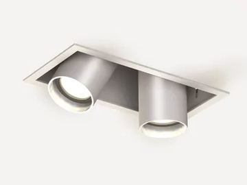 MINI SIGHT 2 - Multiple rectangular metal spotlight by Lucifero's