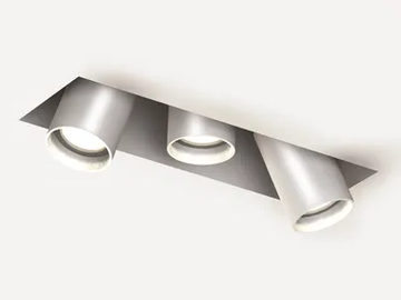MINI SIGHT 3M - Recessed LED rectangular metal spotlight by Lucifero's