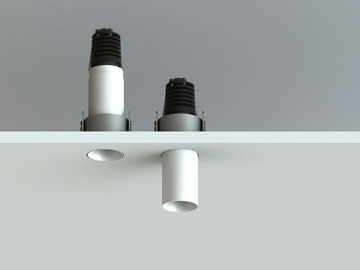 NYX TUBE - Recessed round spotlight by Lucifero's