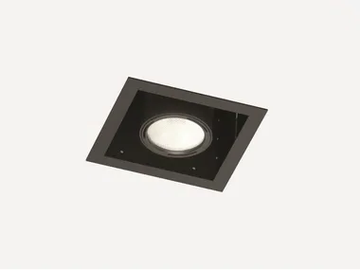 SIGHT FRAME 1F - Recessed LED square metal spotlight by Lucifero's