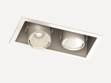 SIGHT FRAME 2F - Recessed LED multiple metal spotlight by Lucifero's
