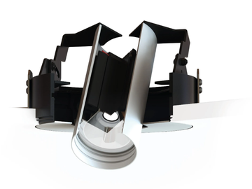 TWENTY 7 - Recessed adjustable round spotlight by Lucifero's
