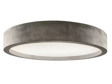 ZERO51 - LED cement ceiling lamp by Lucifero's