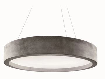ZERO51 - LED cement pendant lamp by Lucifero's