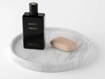 CONSERO - Carrara marble bathroom tray by LUSSO