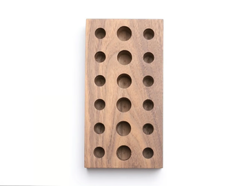 DESIGNO - Walnut Make-up holder by LUSSO