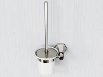 ETON - Wall-mounted ceramic toilet brush by LUSSO