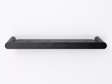 LUXE - Stainless steel bathroom wall shelf by LUSSO